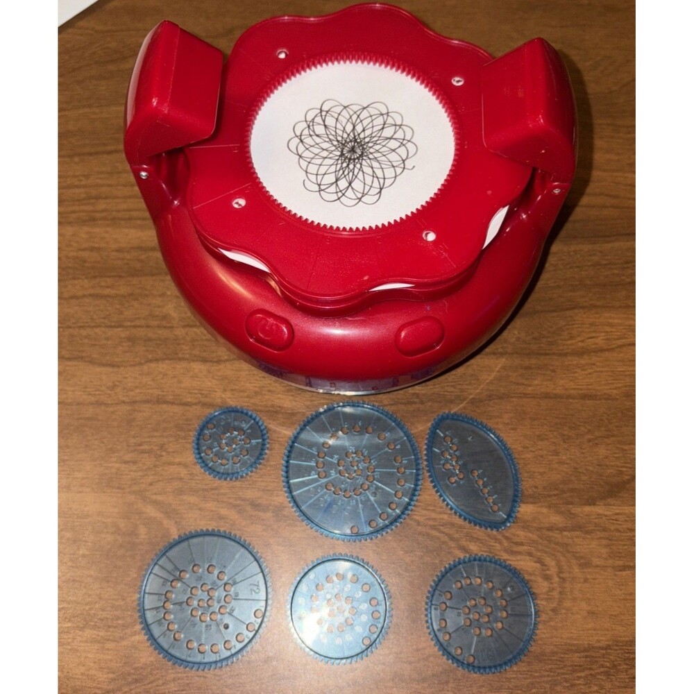PlayMonster Spirograph Animator With 6 Discs Wheels NO PENS/TOOLS INCLUDED